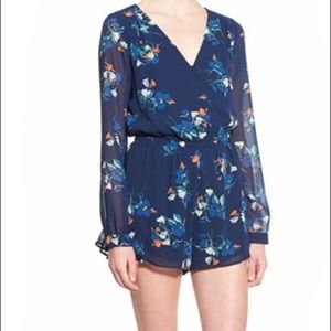 ASTR Floral Romper